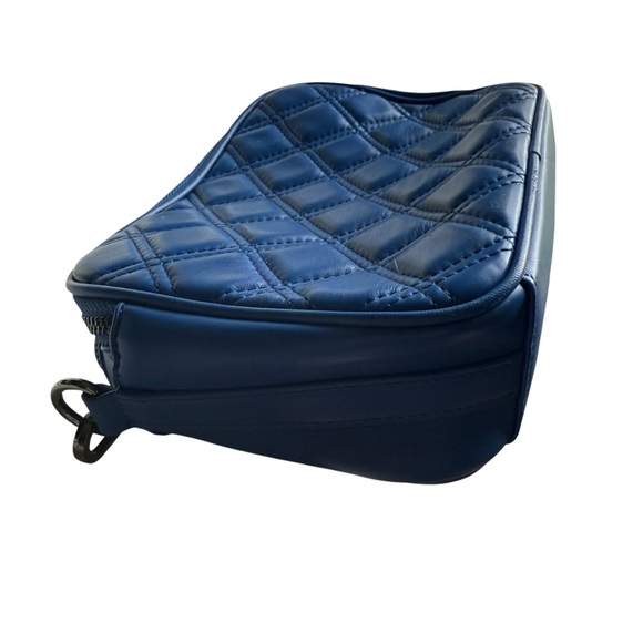 Steve Madden Blue Crossbody Quilted  Bag with Sleek Design - Picture 8 of 15
